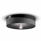 Plafonnier circulaire en céramique colorée Made in Italy - Ferroluce Pi Viadurini