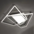 Applique Murale LED Dimmable en Métal Doré ou Argenté - Galactic Viadurini