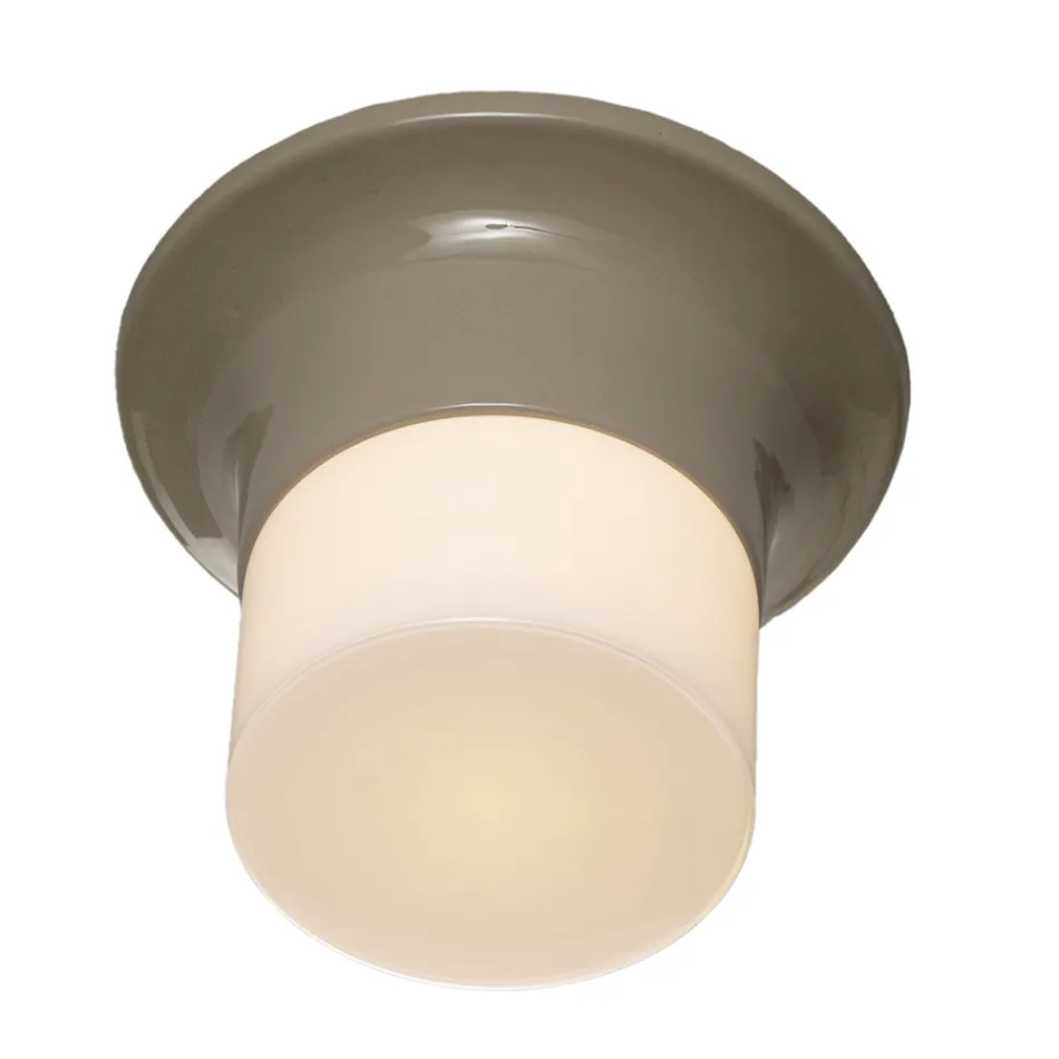 Plafonnier d'extérieur artisanal en majolique Made in Italy - Toscot Swinger Viadurini