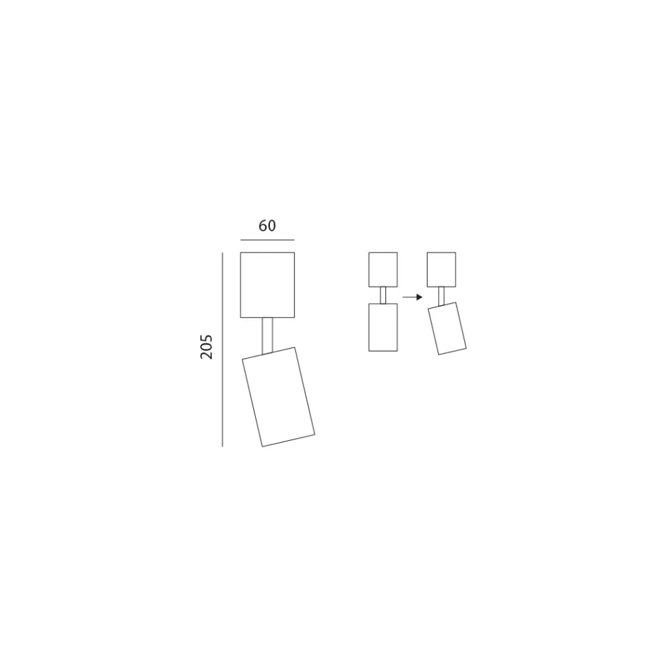 Plafonnier Artisan en Céramique et Métal Fabriqué en Italie - Toscot Match Viadurini