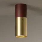 Plafonnier Artisan en Céramique et Laiton Made in Italy - Toscot Match Viadurini