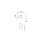 Plafonnier artisanal en majolique toscane Made in Italy - Toscot Vivaldi Viadurini