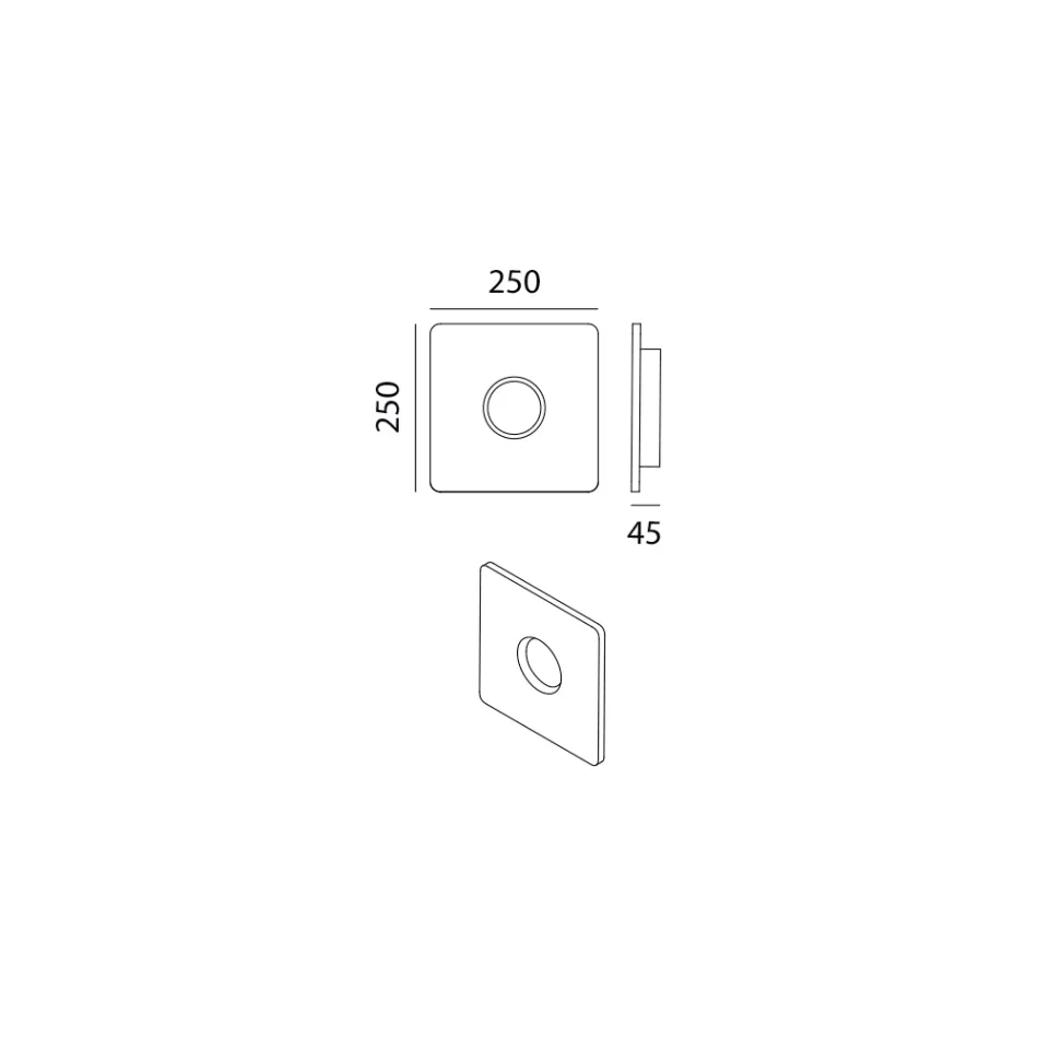Plafonnier artisanal en majolique toscane Made in Italy - Toscot Vivaldi Viadurini