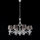 Plafonnier LED blanc pour illuminer des espaces modernes et épurés – Dalia Viadurini