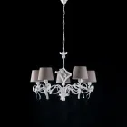 Plafonnier LED blanc pour illuminer des espaces modernes et épurés – Dalia Viadurini