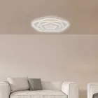 Plafonnier LED blanc pour éclairage intérieur - Vega Viadurini
