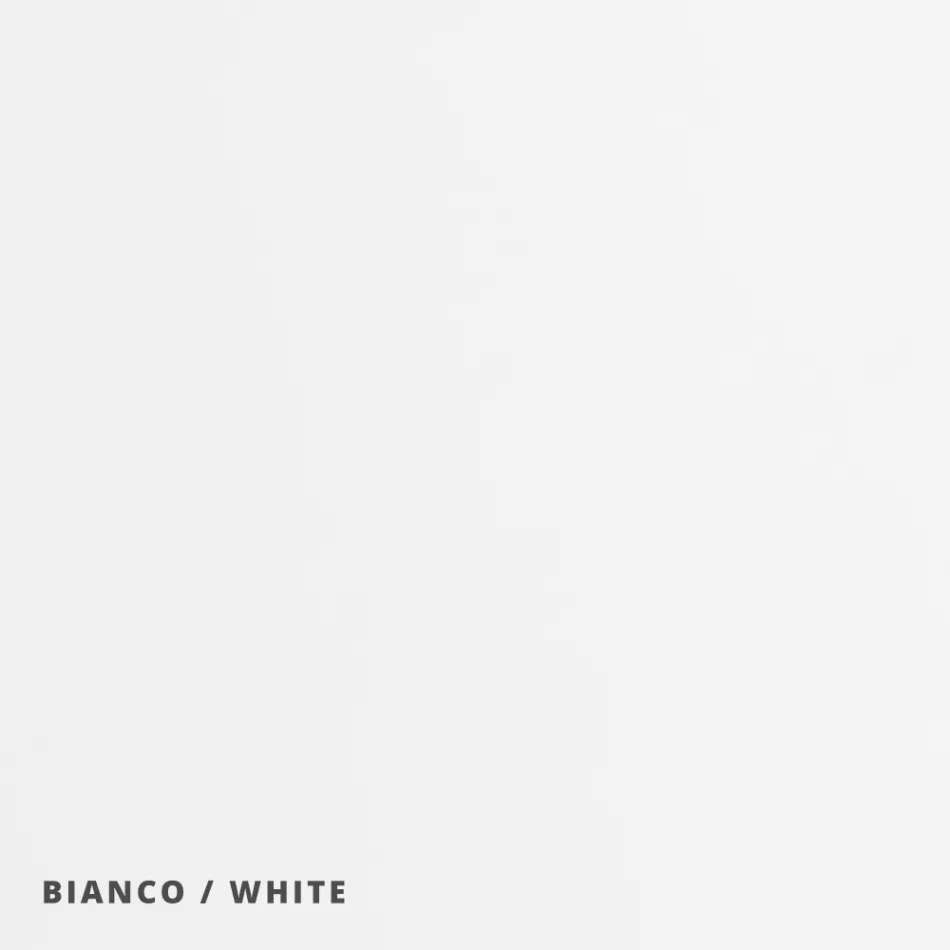 Plafonnier avec plaque de verre plate et abaissements - Kora Viadurini