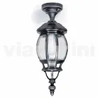 Plafonnier d'extérieur en aluminium moulé sous pression fabriqué en Italie, Anika Viadurini