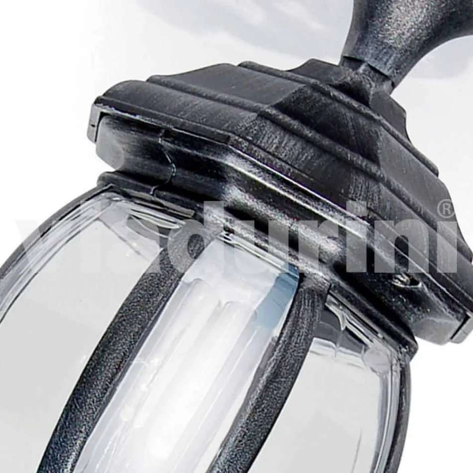 Plafonnier d'extérieur en aluminium moulé sous pression fabriqué en Italie, Anika Viadurini