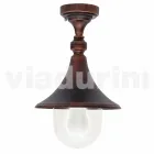 Plafonnier de jardin en aluminium moulé sous pression fabriqué en Italie, Anusca Viadurini