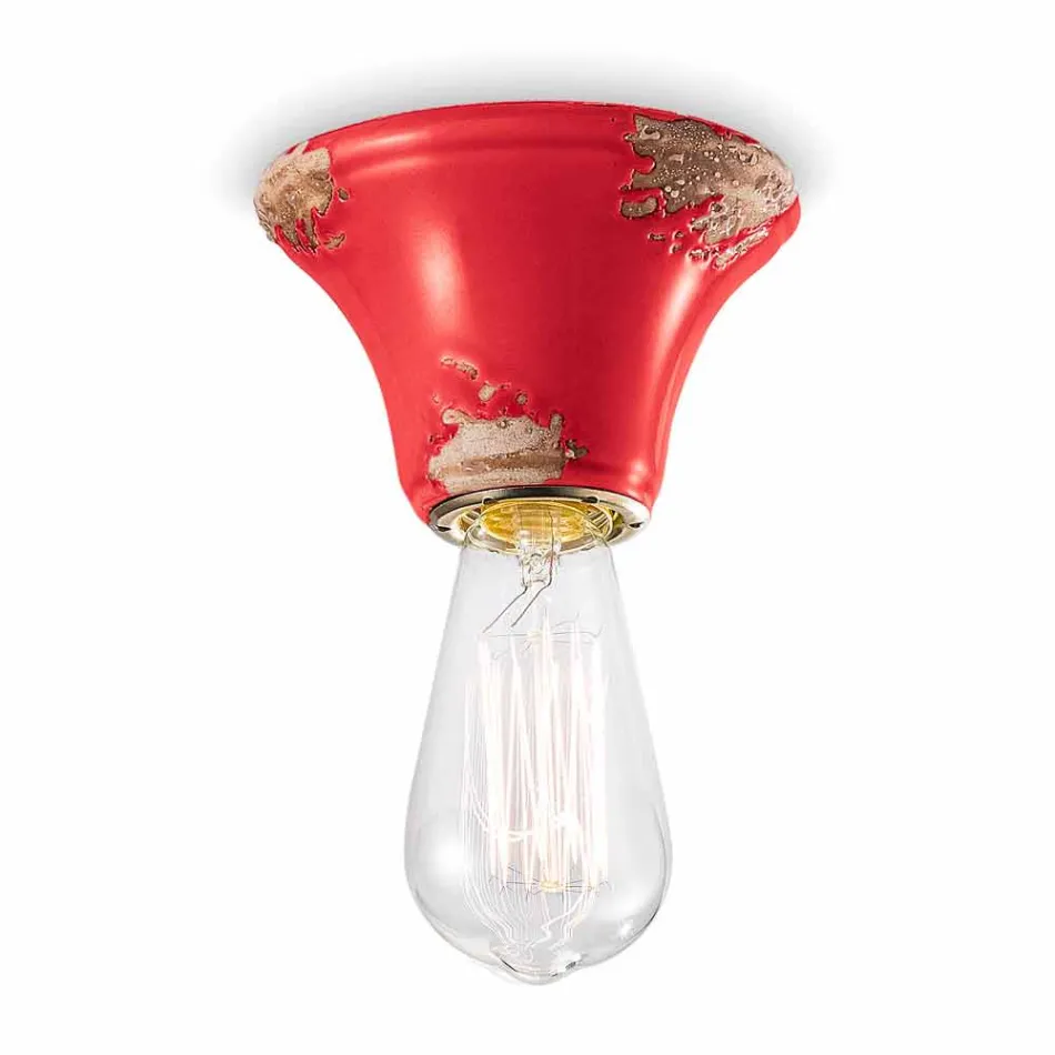 Plafond plafonnier spot vintage style urbain Diane Ferroluce Viadurini