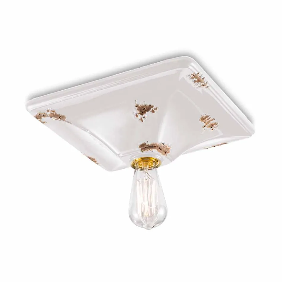 Plafonnier style rétro en céramique Karen Ferroluce Viadurini