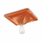 Plafonnier style rétro en céramique Karen Ferroluce Viadurini