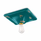 Plafonnier style rétro en céramique Karen Ferroluce Viadurini