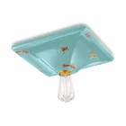 Plafonnier style rétro en céramique Karen Ferroluce Viadurini