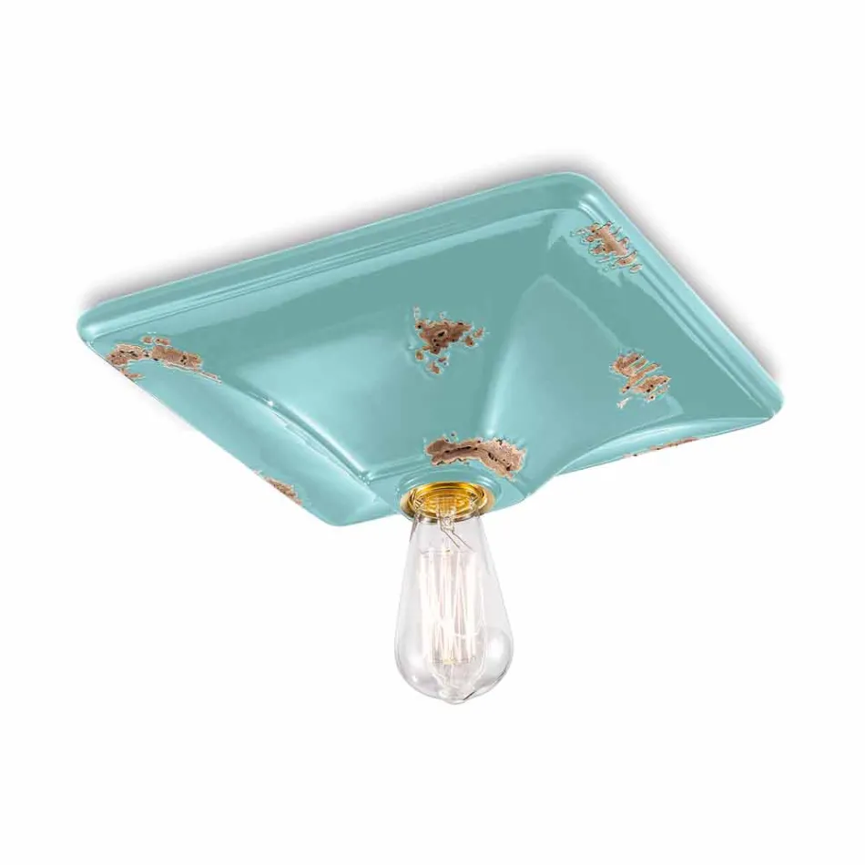 Plafonnier style rétro en céramique Karen Ferroluce Viadurini