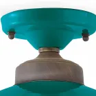 Plafonnier design plafond en céramique et laiton Cecilia Viadurini