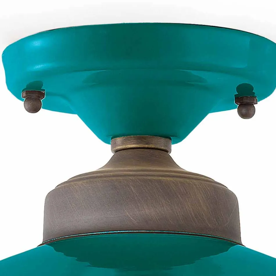 Plafonnier design plafond en céramique et laiton Cecilia Viadurini