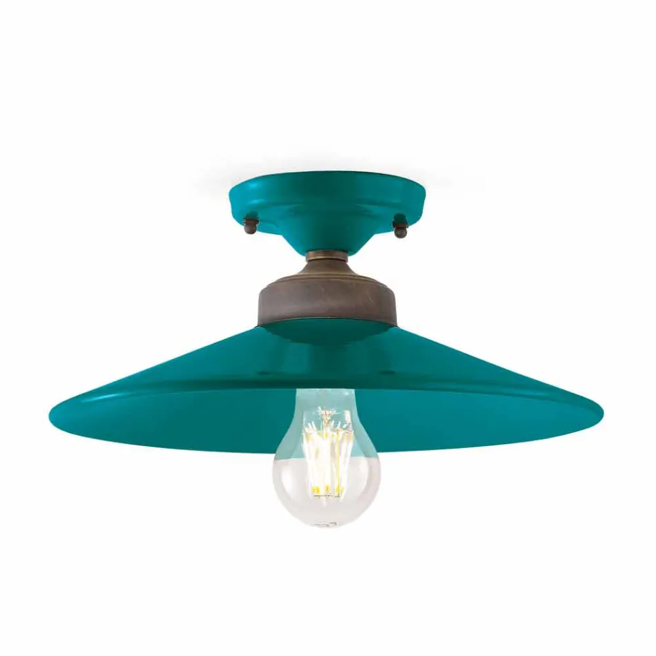 Plafonnier design plafond en céramique et laiton Cecilia Viadurini