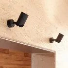 Plafonnier Spot Orientable en Aluminium Blanc ou Noir 4 Pièces - Lazzaro Viadurini