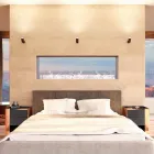 Plafonnier Spot Orientable en Aluminium Blanc ou Noir 4 Pièces - Lazzaro Viadurini