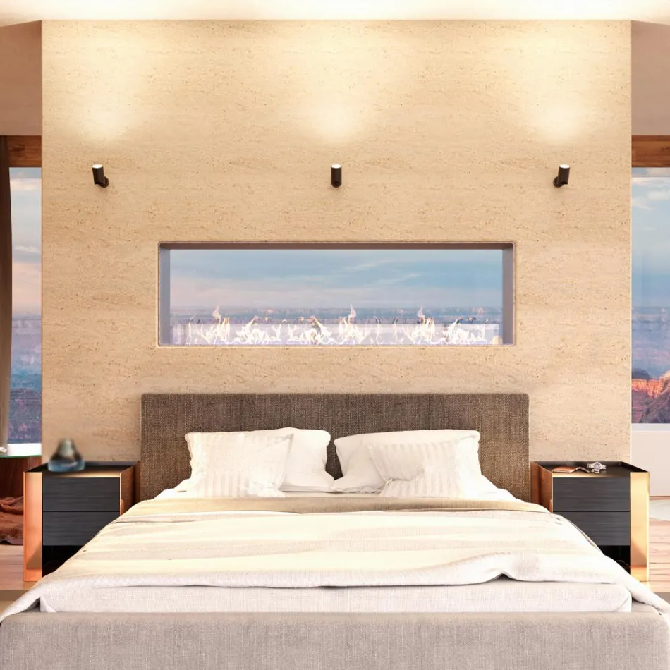 Plafonnier Spot Orientable en Aluminium Blanc ou Noir 4 Pièces - Lazzaro Viadurini