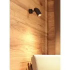 Plafonnier Spot Orientable en Aluminium Blanc ou Noir 4 Pièces - Lazzaro Viadurini