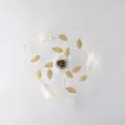 Plafonnier en fer laqué ivoire, fabriqué en Italie, pour la décoration intérieure - Marrakech Viadurini