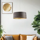 Plafonnier en métal et verre pour une lumière diffuse et harmonieuse – Melograno Viadurini