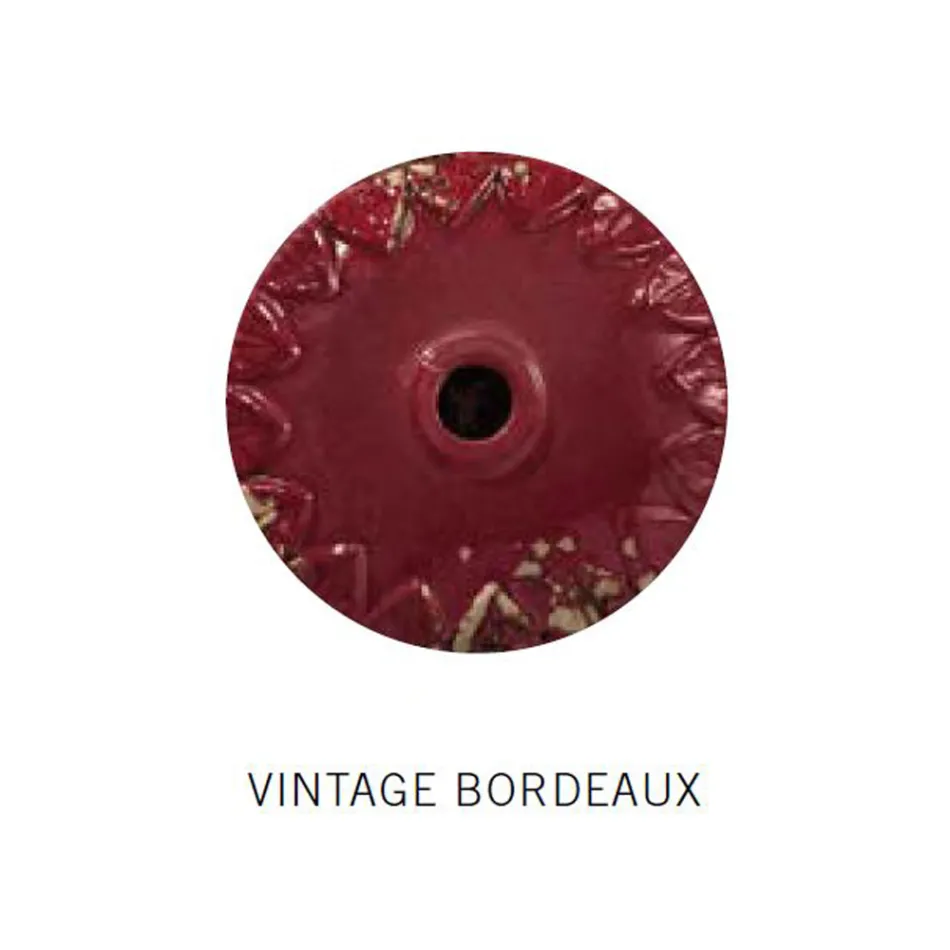 Plafonnier Industriel 2 Spots en Fer et Céramique Artisanale - Loft Viadurini