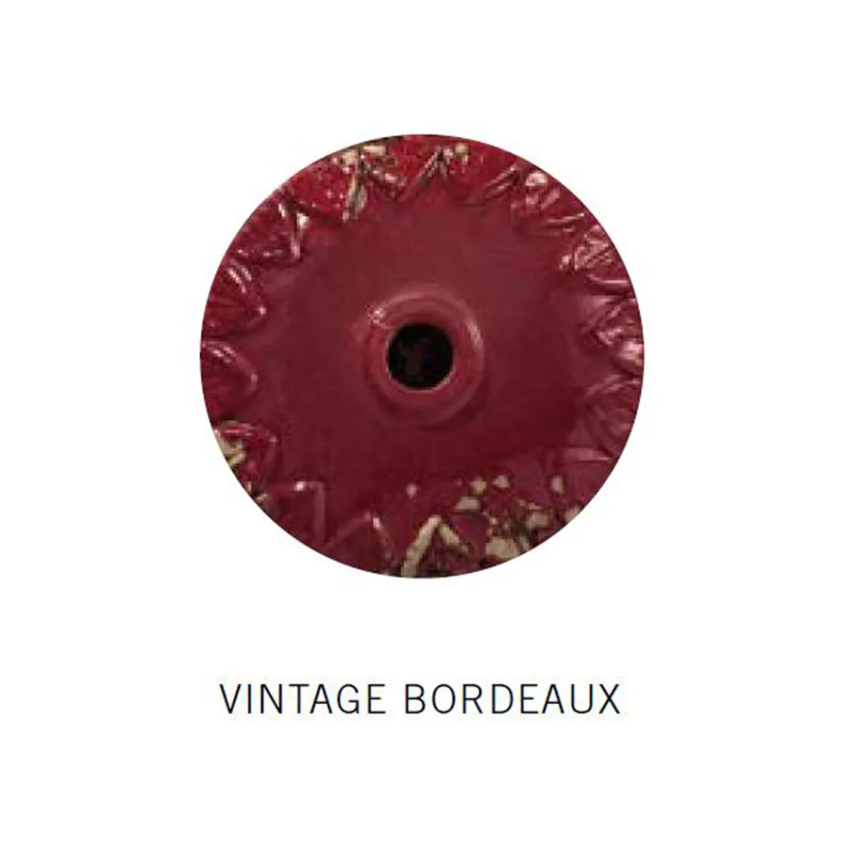 Plafonnier industriel 3 spots en fer et céramique artisanale - loft Viadurini