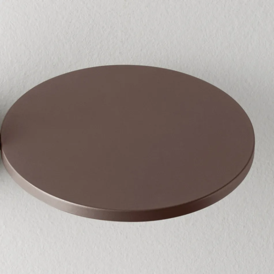 Plafonnier en métal disponible en différentes finitions et tailles - Lumi Viadurini