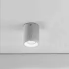 Plafond ronde pour le plâtre ou de ciment externe Nadir Aldo Bernardi Viadurini