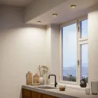 Plafonnier saillant en laiton fabriqué en Italie - Petit Viadurini