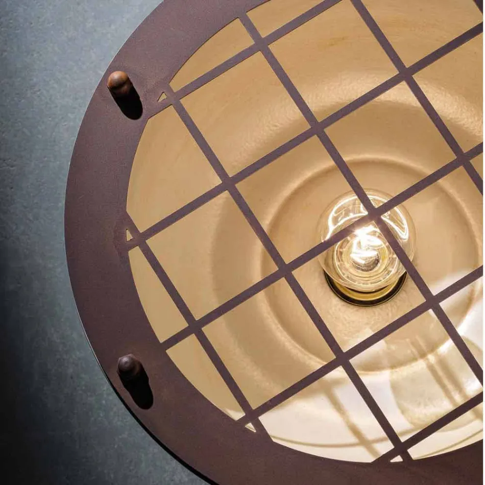 Plafond nautique en céramique de style avec grille Mary Ferroluce Viadurini