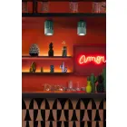 Plafonnier Vintage en Céramique Made in Italy - Ferroluce Pi Viadurini