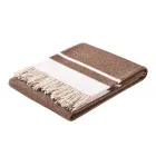 Plaid en laine mélangée ultra doux et moelleux fabriqué en Italie - Caldoso Viadurini