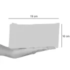 Pochette artistique imprimée à la main, pièce unique en coton, 2 pièces - Viadurini de Marchi Viadurini