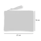 Pochette artistique imprimée à la main, pièce unique en coton, 2 pièces - Viadurini de Marchi Viadurini