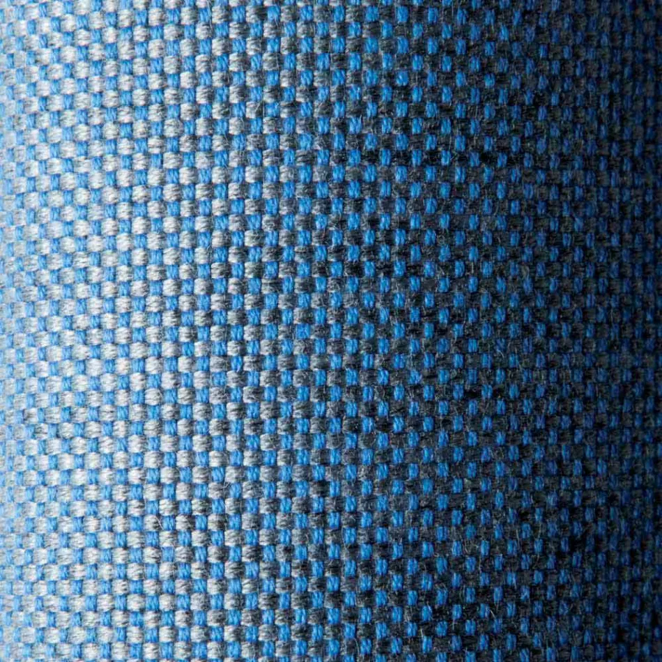 Fauteuil central modulable d'extérieur en métal et tissu Made in Italy - Cola Viadurini