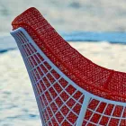 Varaschin Summer Set fauteuil de jardin à bascule en acier et bois Viadurini