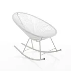 Fauteuil à bascule intérieur et extérieur en métal - Elio Viadurini