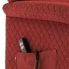 Fauteuil élévateur avec 2 moteurs et fonctions ascenseur/relax/lit fabriqué en Italie - Giorgia Viadurini