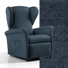 Fauteuil élévateur avec fonctions ascenseur, relaxation et lit fabriqué en Italie - Talita Viadurini