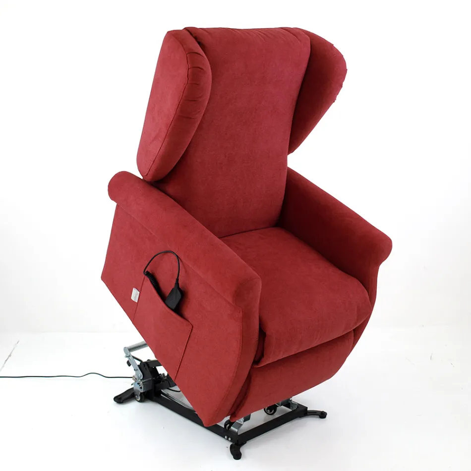 Fauteuil releveur avec système de roulettes intégré Viadurini