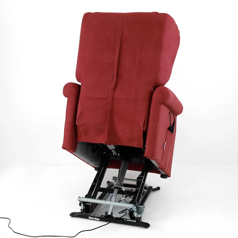 Fauteuil releveur avec système de roulettes intégré Viadurini