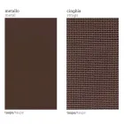 Fauteuil d'extérieur d'angle droit en aluminium et sangles Made in Italy - Juliediv Viadurini