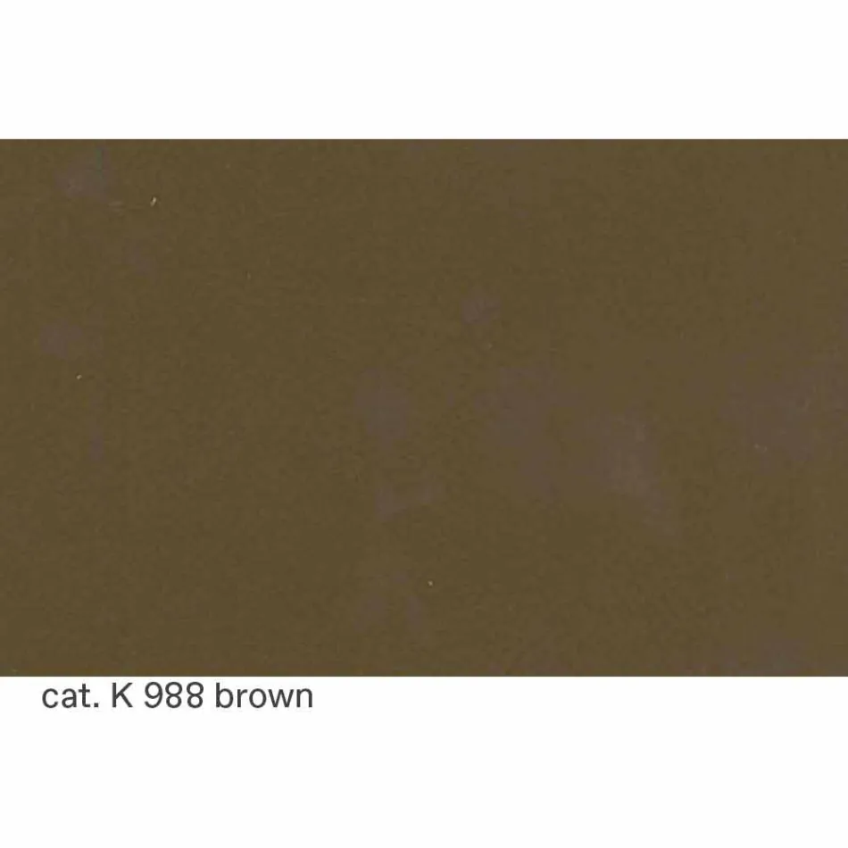 Fauteuil Classique Recouvert de Cuir avec Pieds en Bois Fabriqué en Italie - Idra Viadurini