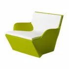 Fauteuil avec accoudoirs Slide Kami Design moderne fabriqué en Italie Viadurini