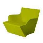 Fauteuil avec accoudoirs Slide Kami Design moderne fabriqué en Italie Viadurini